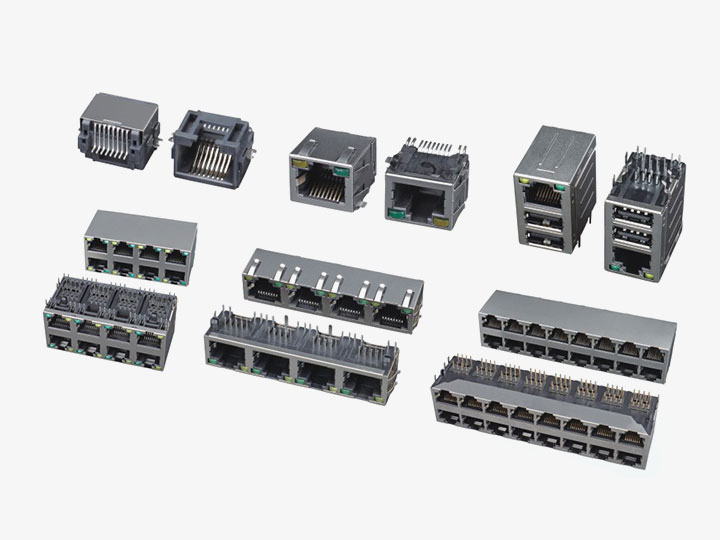 常見的幾種RJ45連接器接口類型